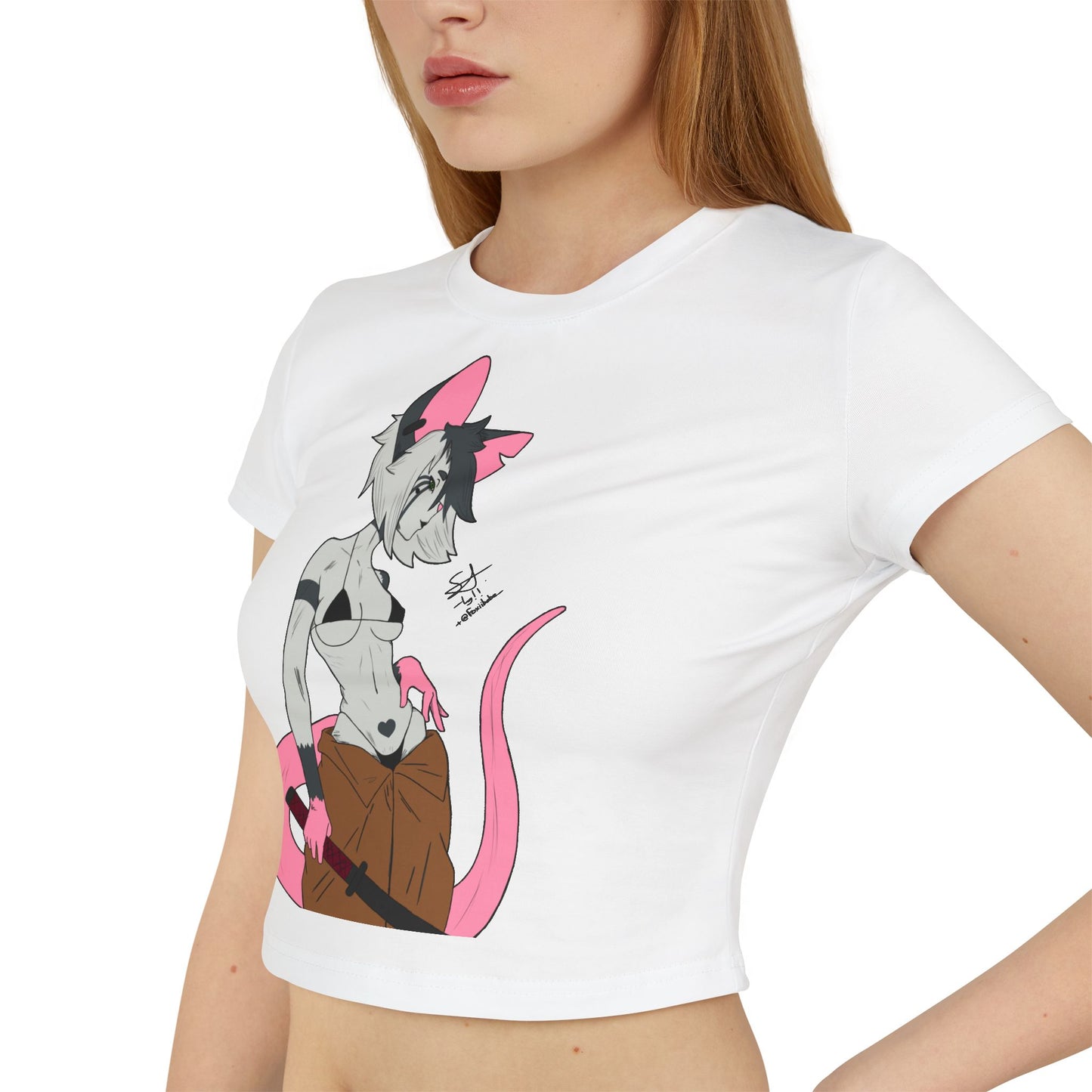 Nyx Death before Dishonor Baby Tee