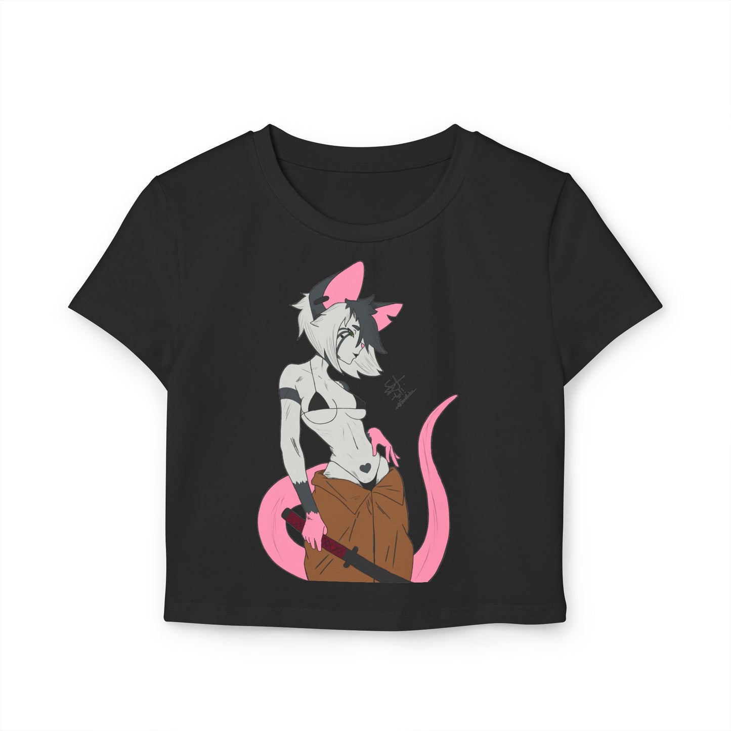 Nyx Death before Dishonor Baby Tee