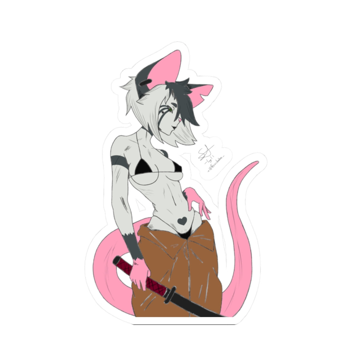 Nyx Death before Dishonor Stickers