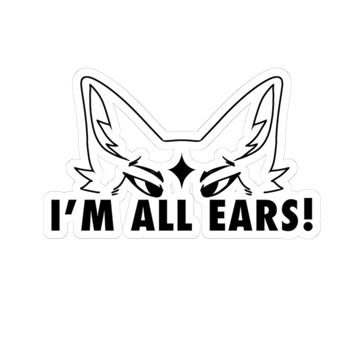 All Ears Stickers