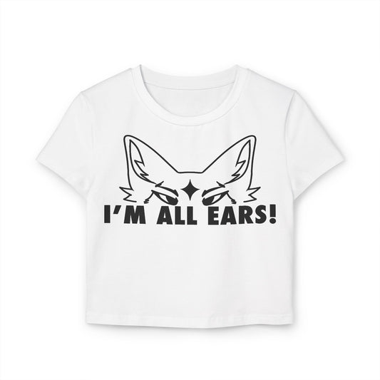 All Ears Women's Baby Tee