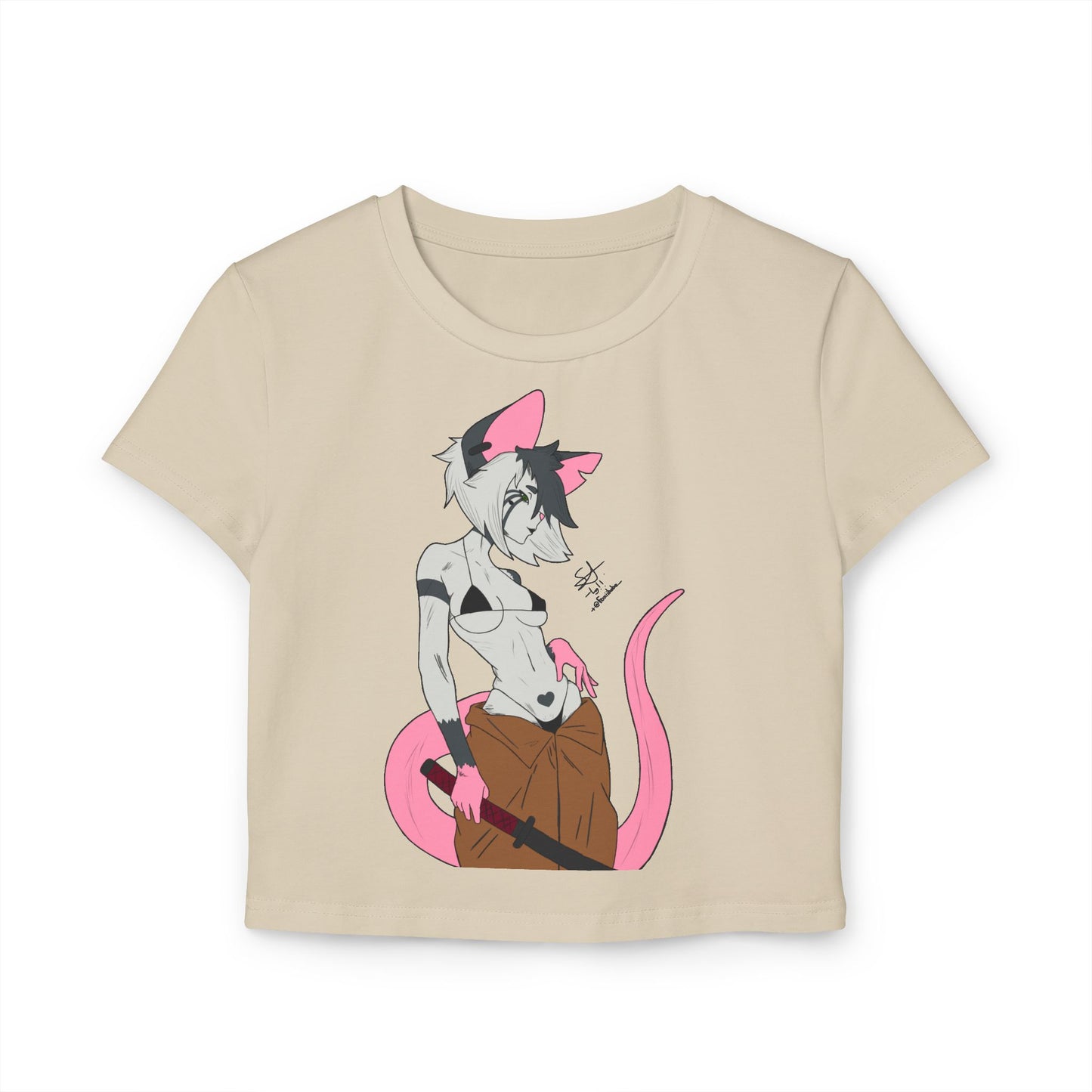 Nyx Death before Dishonor Baby Tee