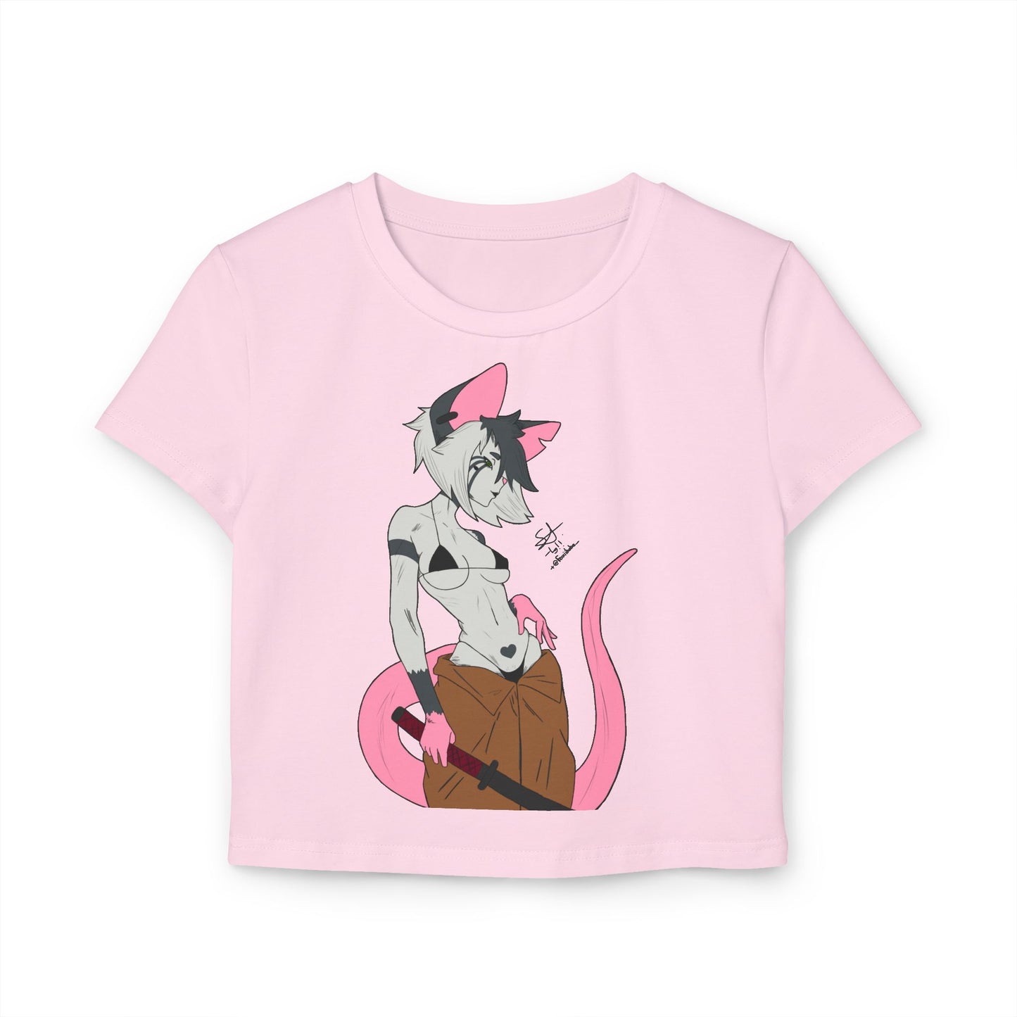 Nyx Death before Dishonor Baby Tee